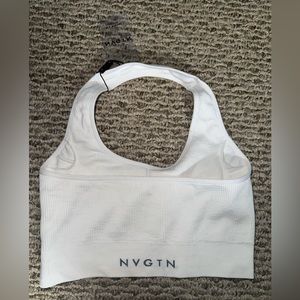 NVGTN Limitless Ribbed Seamless Halter Bra